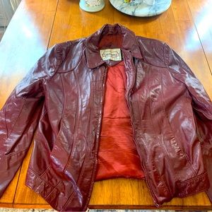 Casablanca Leather Jacket Size Small